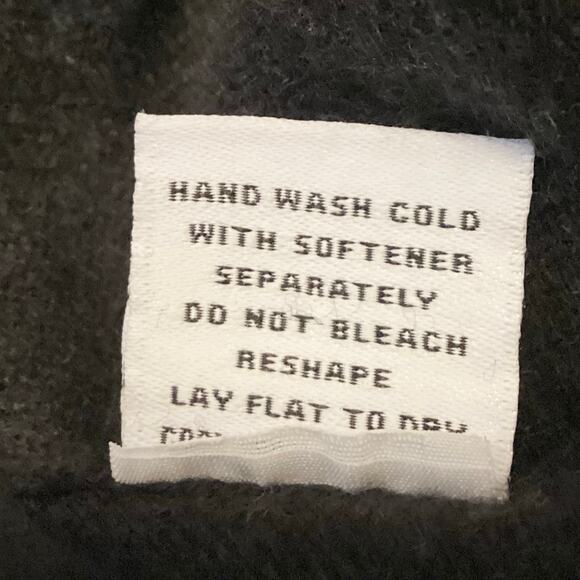 525 America 100% Cashmere Gray Marled Ombré Duster Open Cardigan S - Picture 9 of 10